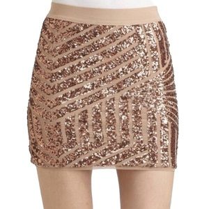 BCBG Sequin Skirt